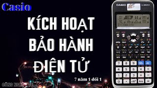 Hướng dẫn kích hoạt bảo hành điện tử máy tính Casio bằng App BITEX [upl. by Fielding59]