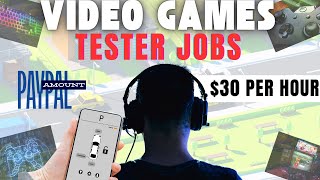 6 BEST Game Tester Jobs  Get Paid To Test Apps amp Games  Make Money Online 2024 [upl. by Lynad]