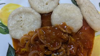 Sunday breakfast is tin mackerel aka duty gal aka flashout with dumplings [upl. by Terrie448]