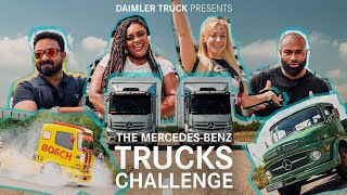 Mercedes truck challenge  Angelica Larsson Daimler [upl. by Stig]