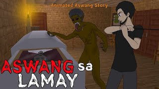 ASWANG SA LAMAY Animated Aswang StoryPinoy AnimationTagalog Horror Story [upl. by Arrac]