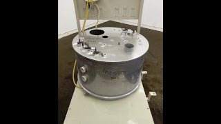 Used ITW Gema Powder Coating Fluidization Hopper  stock 45215003 [upl. by Remde]