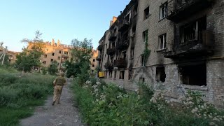 Destruction in Ukraines Chasiv Yar as Russian bombing continues  AFP [upl. by Nylaroc]