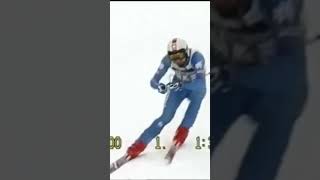 Streif Franz Klammer Kitzbühel 1984 shorts skiing downhill kitzbühel [upl. by Nesline]