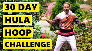 30 Day Weighted Hula Hoop Challenge Workout [upl. by Shelli]