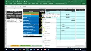 210010 Contribution margin income statement part 1 [upl. by Landsman]