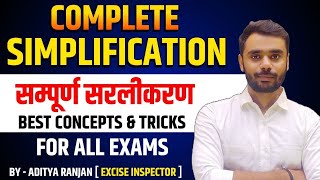 COMPLETE SIMPLIFICATION by Aditya Ranjan Sir RankersGurukul [upl. by Sergius]