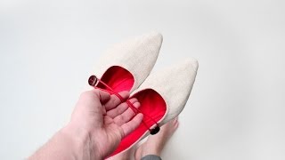 DIY ballerina shoes [upl. by Jegar]