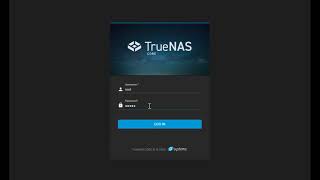 Atualização do FreeNas para TrueNAS [upl. by Eadmund969]