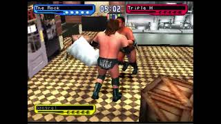 WWF Smackdown 2 Special Referee Match Gameplay [upl. by Landes]