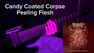 Candy Coated Corpse  Peeling Flesh Guitar Cover [upl. by Aitekram556]