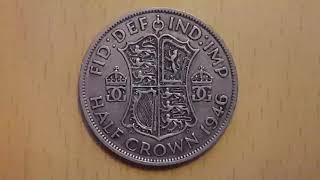 1946 Silver Half Crown [upl. by Ardnic]