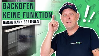 Backofen hat keine Funktion mehr [upl. by Asirehc]