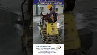 How to Use a Power Trowel for Smooth Concrete Finishing [upl. by Saree]