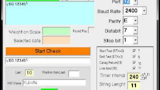 RS232 Serial Data Checker [upl. by Najar]