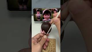 Creating a Cute Boy Clay Sculpture  Watch the Process [upl. by Kerwin]