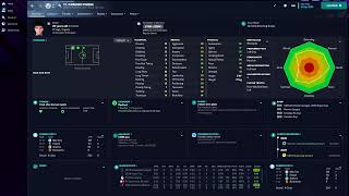 Fabiano Parisi in FM23 Full Player profile [upl. by Ettelra]