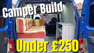 Peugeot Partner Micro Camper DIY Conversion Build  Van Life UK [upl. by Anirbas]