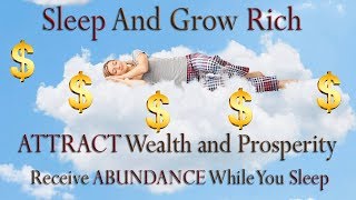 🎧 Manifest Money FAST While You Sleep  SUPER POWERFUL  8 Hour Wealth and Abundance Meditation [upl. by Peisch]