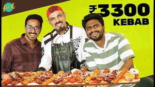 We Tried ₹3300 Costliest Kebab  Costliest Dishes in Hyderabad E03 [upl. by Yleen901]