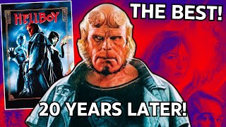 Best Comic Book Adaptation EVER  Hellboy 2004  Movie Review [upl. by Kynthia]