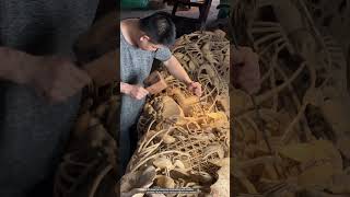 3D wood carving process [upl. by Elohcin771]