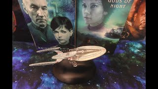 USS Avantine Star Trek Eaglemoss Ship Captain Ezri Dax [upl. by Elesig]