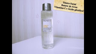 Tônico Facial Renew com Vitamina C e Ácido glicólico Avon [upl. by Utica234]