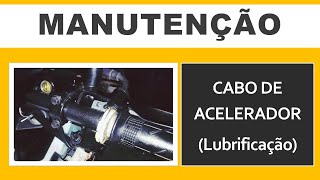 Manutenção do Cabo de Acelerador  Limpeza e Lubrificação  Honda CB500 X [upl. by Asor]