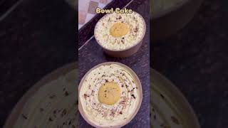 Bowl Cake ❤️🥮 bowlcake cake dessert rasmalai howtomakecake cakerecipe [upl. by Biles]