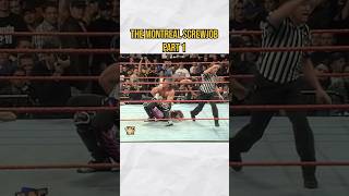 The Montreal Screwjob Part 1 in WWE [upl. by Ahsieken]