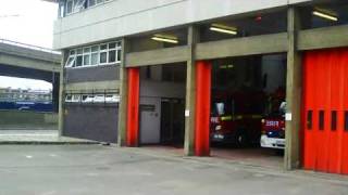 Paddington fire station turnout [upl. by Ardith]