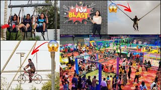 Fun Blast Vlog With Ticket Price😍  Funblast GamesAdventureRides amp Food  Funblast Ahmedabad [upl. by Bozovich]