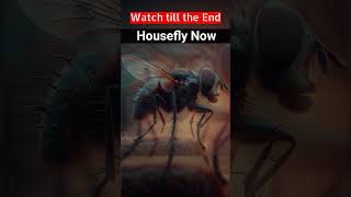 Housefly 🪰 evolution 🧬 animals evolution viral viralshorts insects new trending [upl. by Monjo43]