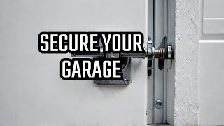 The Best Garage Door Locks for Enhanced Security [upl. by Yoccm]