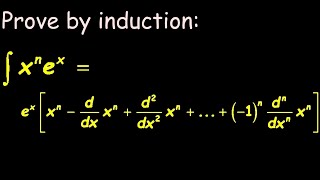 24 proving integration by parts formula by induction Calculus mathgotserved discrete principle [upl. by Manolo]