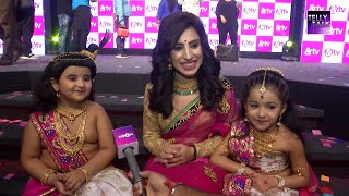 Simran Kaur  Voice of Nobitas fun moments with little Krishna amp Radha  Exclusive [upl. by Pine827]