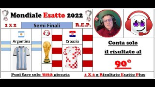 1 partita Semifinale Argentina vs Croazia [upl. by Enyallij]