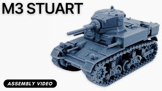 M3 Stuart Assembly Video [upl. by Asoramla]