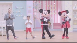 Namaste Step  Stay Fit with Mickey and Minnie  Disney India [upl. by Lindi]