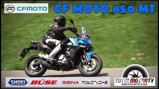 CF Moto 650 MT  Prueba  Test  Review en español  Total Motor TV [upl. by Dalohcin]