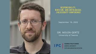 Dr Nolen Gertz  Keynote Speech on Nihilism and Technology [upl. by Ardnasirk]