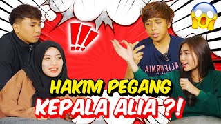 HAKIM PEGANG KEPALA ALIA   AM MENGAMUK KENA UGUT DENGAN ALIA [upl. by Enavi642]