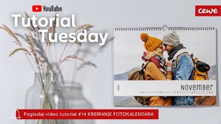 14 Tutorial Tuesday KREIRANJE FOTOKALENDARA [upl. by Niamrahc876]