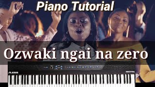 OZUAKI NGA NA ZERO Trina Fukiau Piano Tuto [upl. by Ayenat859]