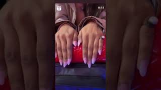 Glitter nails 💅 nails naildesign nailart nailtech naildecoration simplenailartdesignsathome [upl. by Myrt]