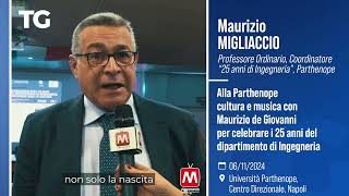 25 anni Ingegneria  la cultura intervista a Maurizio Migliaccio [upl. by Stelu]