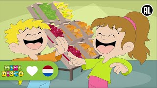 FRUITLIED  Kinderliedjes  Liedjes voor Peuters en Kleuters  Minidisco [upl. by Ahsinert]