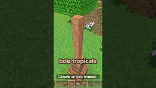 Comment faire une LAMPADAIRE de JARDIN sur minecraft [upl. by Rainwater193]