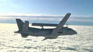 Saab 340 AEW amp C in Flight HD [upl. by Nilreb]